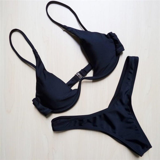 Sexy Women's Push - Up Bikini Beachwear - Stylish Swimwear Collection - Aqova