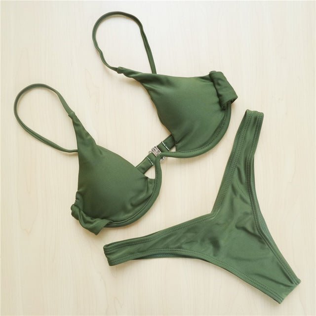 Sexy Women's Push - Up Bikini Beachwear - Stylish Swimwear Collection - Aqova