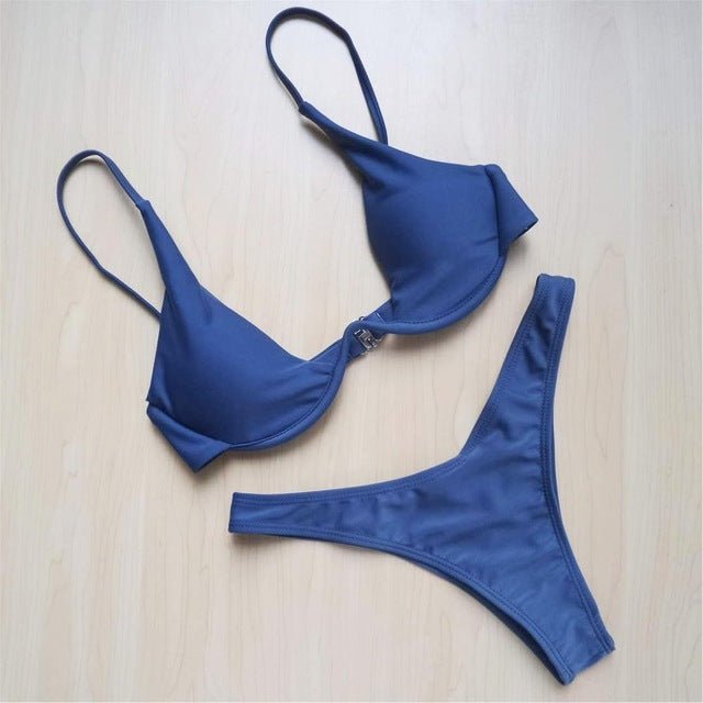 Sexy Women's Push - Up Bikini Beachwear - Stylish Swimwear Collection - Aqova