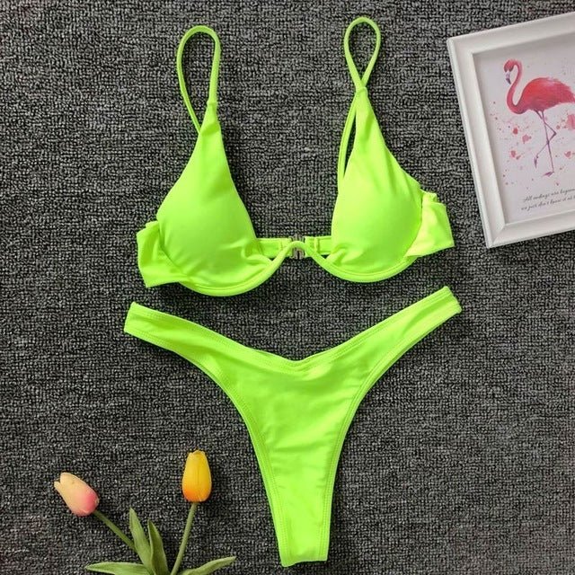 Sexy Women's Push - Up Bikini Beachwear - Stylish Swimwear Collection - Aqova