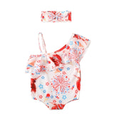 Silky Soft Lace - up Baby Swimsuit - Korean Style Summer Swimwear - Aqova