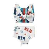 Silky Soft Lace - up Baby Swimsuit - Korean Style Summer Swimwear - Aqova