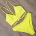 Bright yellow