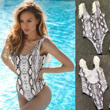 Solid Color Women's Swimwear Bodysuit - Stylish & Comfortable Swim Suit - Aqova