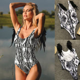 Solid Color Women's Swimwear Bodysuit - Stylish & Comfortable Swim Suit - Aqova
