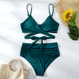 Spa Ladies Bikini Split Swimwear Multicolor - Aqova