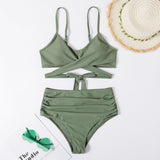 Spa Ladies Bikini Split Swimwear Multicolor - Aqova