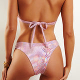 Split Swimsuit Character Snake Bikini - Aqova