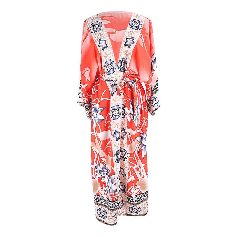 Stylish Cotton Beach Cover Up for Women - Summer Swimwear Tunic Dress - Aqova