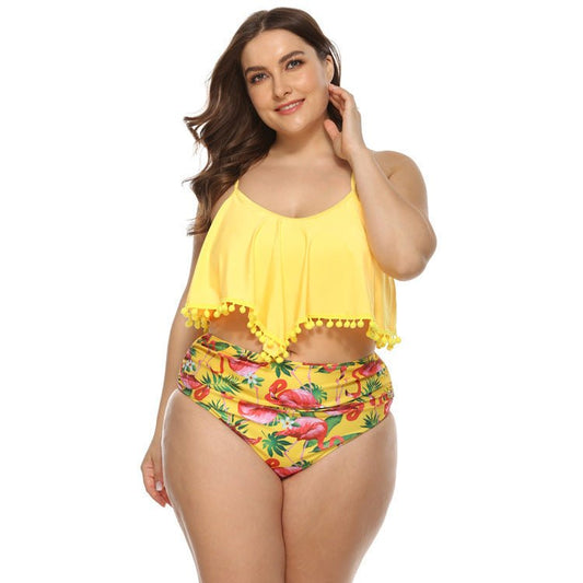 Stylish Fat Woman Bikini - Comfortable Swimwear with Adjustable Chest Pads - Aqova