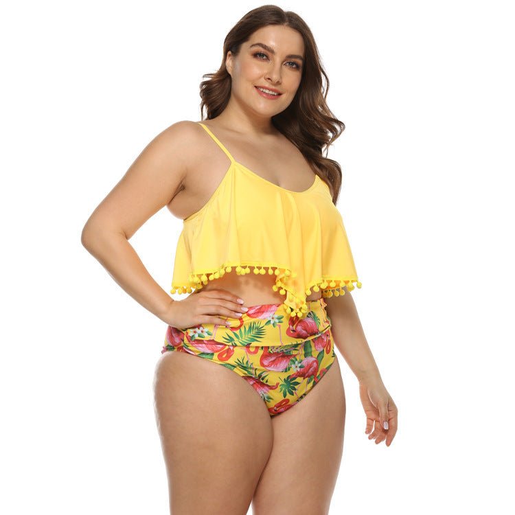 Stylish Fat Woman Bikini - Comfortable Swimwear with Adjustable Chest Pads - Aqova