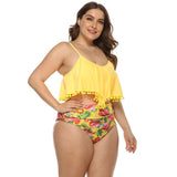 Stylish Fat Woman Bikini - Comfortable Swimwear with Adjustable Chest Pads - Aqova