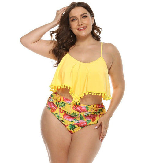 Stylish Fat Woman Bikini - Comfortable Swimwear with Adjustable Chest Pads - Aqova