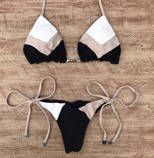Stylish Floral Print Bikini Swimwear - Comfortable for Summer Fun - Aqova