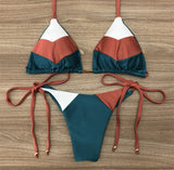 Stylish Floral Print Bikini Swimwear - Comfortable for Summer Fun - Aqova