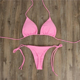 Stylish Halter Neck Bikini Swimsuit for Women - Trendy and Comfortable Swimwear - Aqova