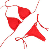 Stylish Halter Neck Bikini Swimsuit for Women - Trendy and Comfortable Swimwear - Aqova