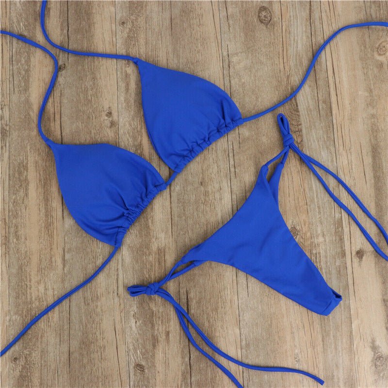 Stylish Halter Neck Bikini Swimsuit for Women - Trendy and Comfortable Swimwear - Aqova