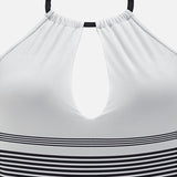 Stylish One - Piece Striped Swimsuit for Women - Perfect for Summer Fun - Aqova