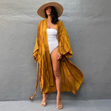 Stylish Printed Sun Protection Bikini Blouse - Perfect for Beach Days - Aqova