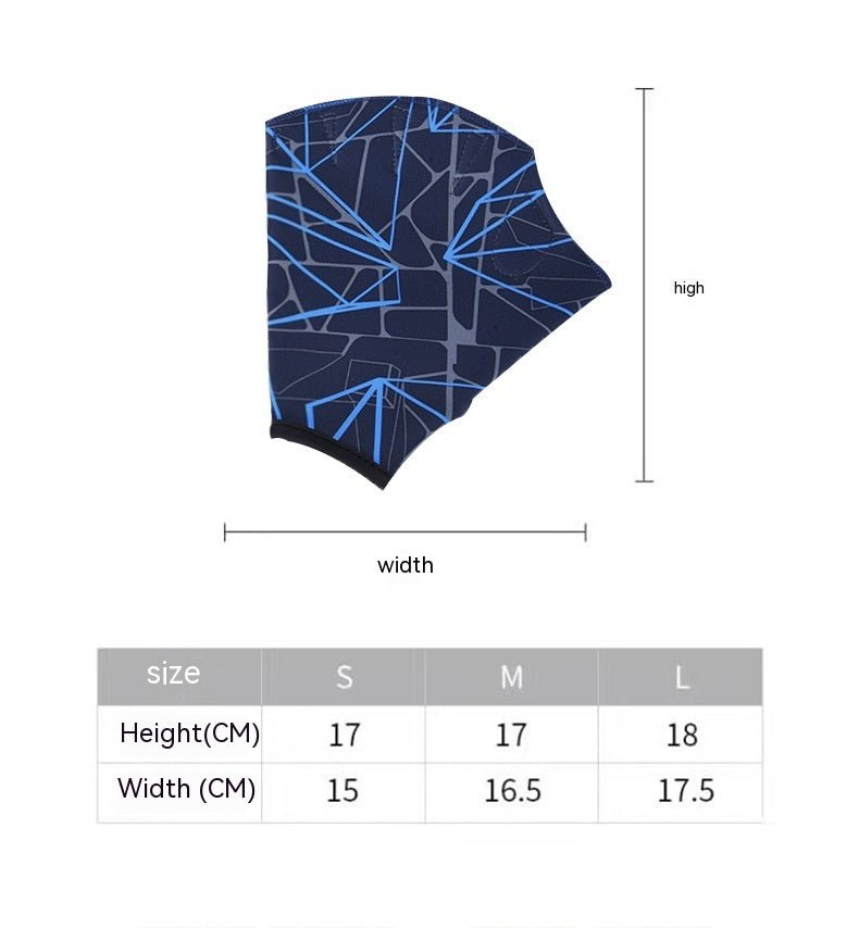 Stylish Submersible Swim Gloves - Webbed Duck Feet Design for Optimal Performance - Aqova