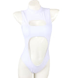 Stylish Zipper Ladies One - Piece Swimsuit - Comfortable Nylon Fabric - Aqova