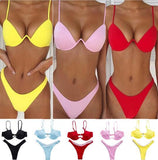 Summer Bikini Swimwear for Women - Stylish Polyester Swimsuit - Aqova