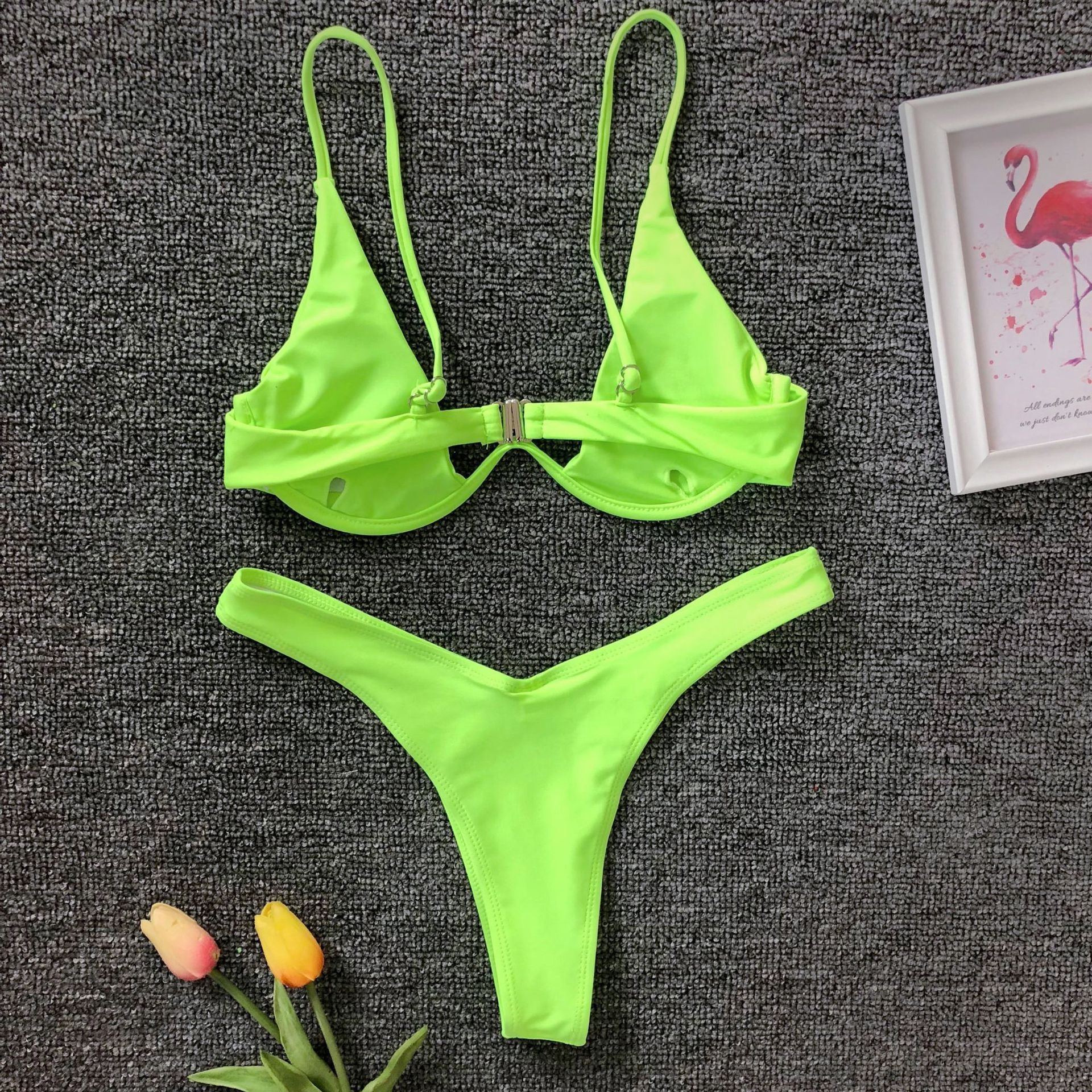 Summer Bikini Swimwear for Women - Stylish Polyester Swimsuit - Aqova