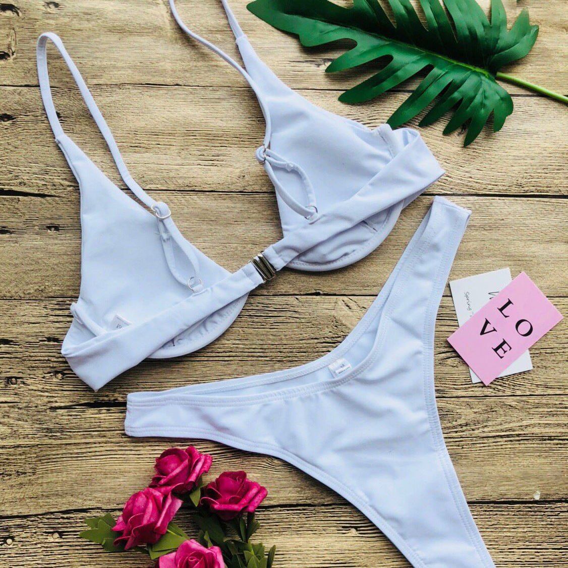 Summer Bikini Swimwear for Women - Stylish Polyester Swimsuit - Aqova