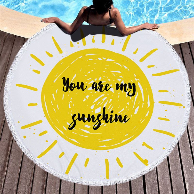 Superfine Microfiber Beach Towel - Soft, Quick - Dry Bath Cushion - Aqova