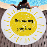 Superfine Microfiber Beach Towel - Soft, Quick - Dry Bath Cushion - Aqova