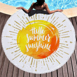 Superfine Microfiber Beach Towel - Soft, Quick - Dry Bath Cushion - Aqova