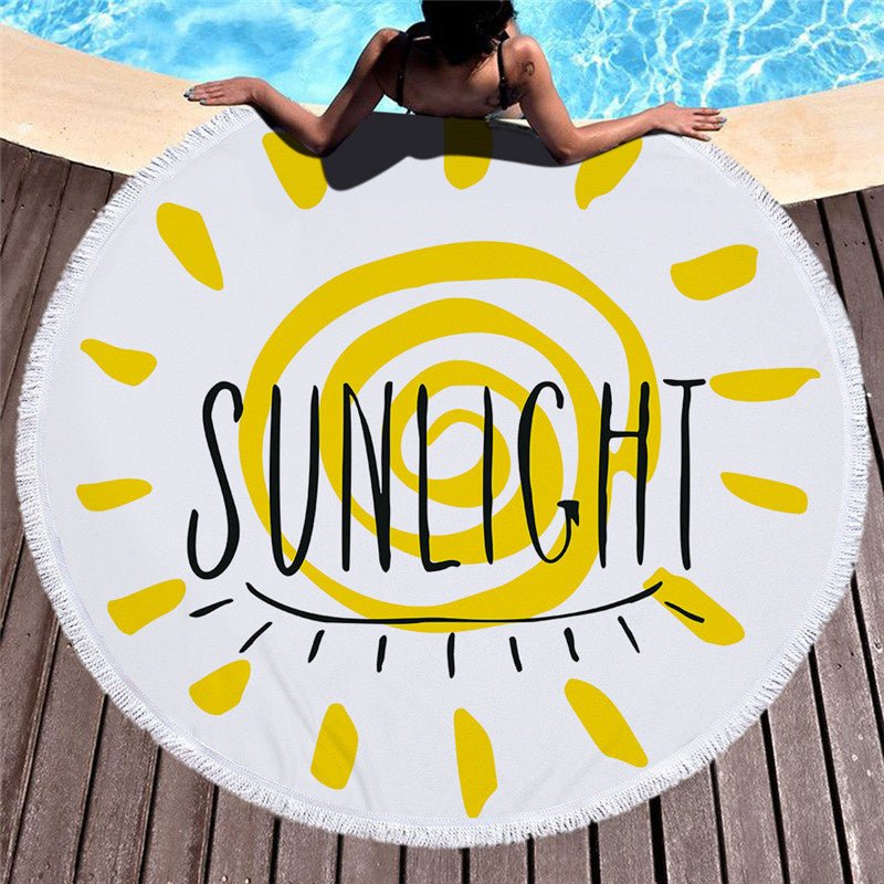 Superfine Microfiber Beach Towel - Soft, Quick - Dry Bath Cushion - Aqova