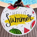 Superfine Microfiber Beach Towel - Soft, Quick - Dry Bath Cushion - Aqova