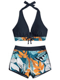 Swimming River Swimwear New Bikini Swimsuit Split Printed Boxers Sexy - Aqova
