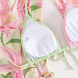 Swimsuit Bikini European And American Women - Aqova