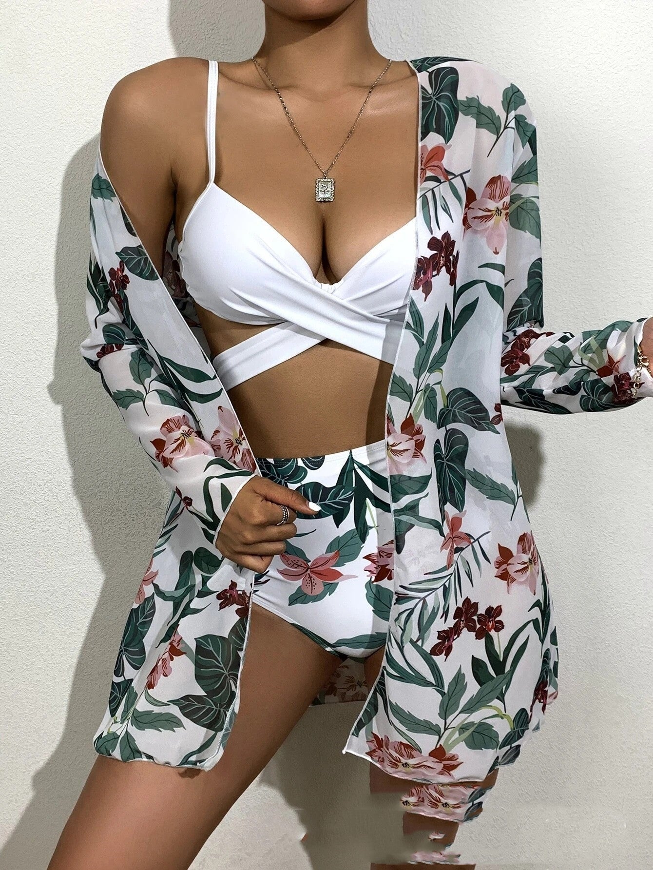 Three Piece Underwire Bikini - Stylish Women's Swimwear Collection - Aqova