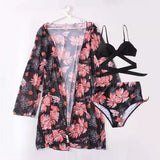 Three Piece Underwire Bikini - Stylish Women's Swimwear Collection - Aqova