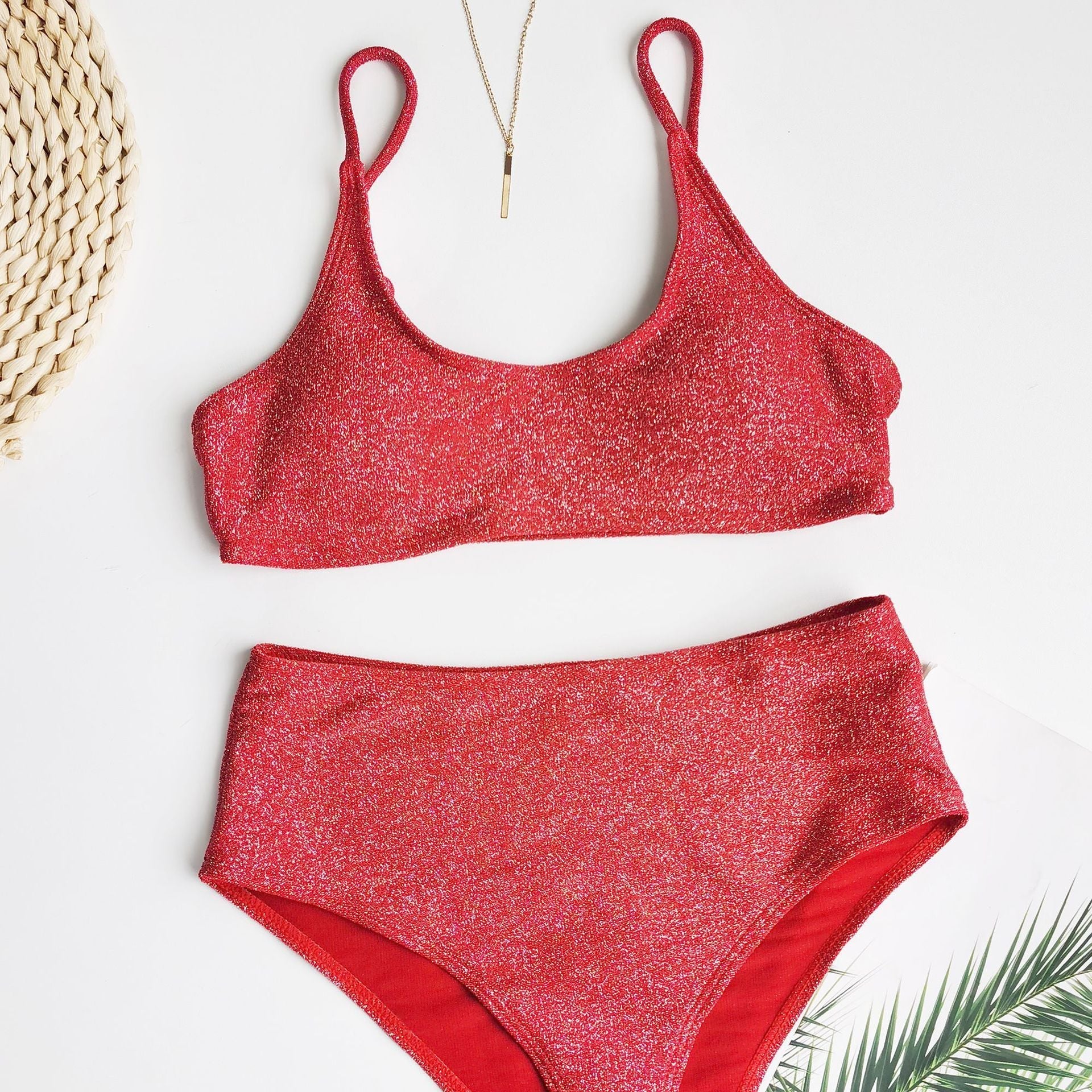 Trendy Bikini Split Swimsuit - Stylish Swimwear for Summer Fun - Aqova