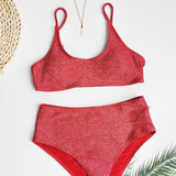 Trendy Bikini Split Swimsuit - Stylish Swimwear for Summer Fun - Aqova