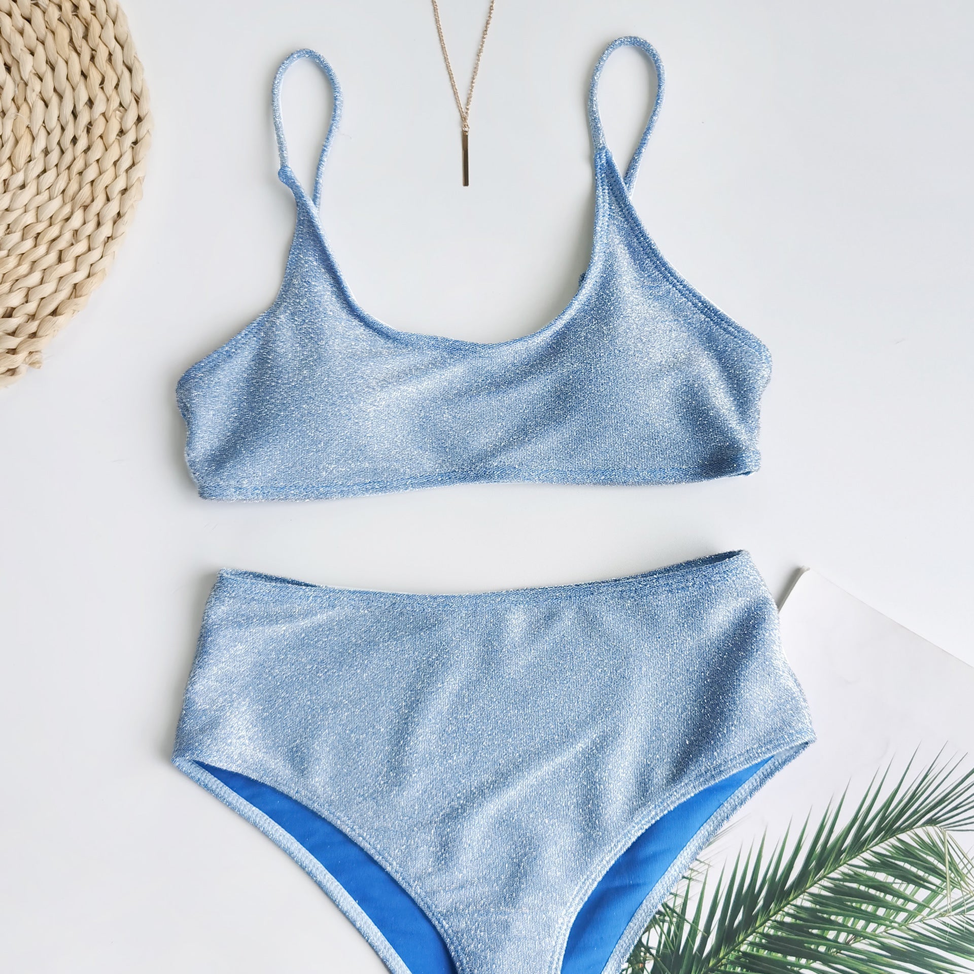 Trendy Bikini Split Swimsuit - Stylish Swimwear for Summer Fun - Aqova