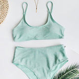 Trendy Bikini Split Swimsuit - Stylish Swimwear for Summer Fun - Aqova
