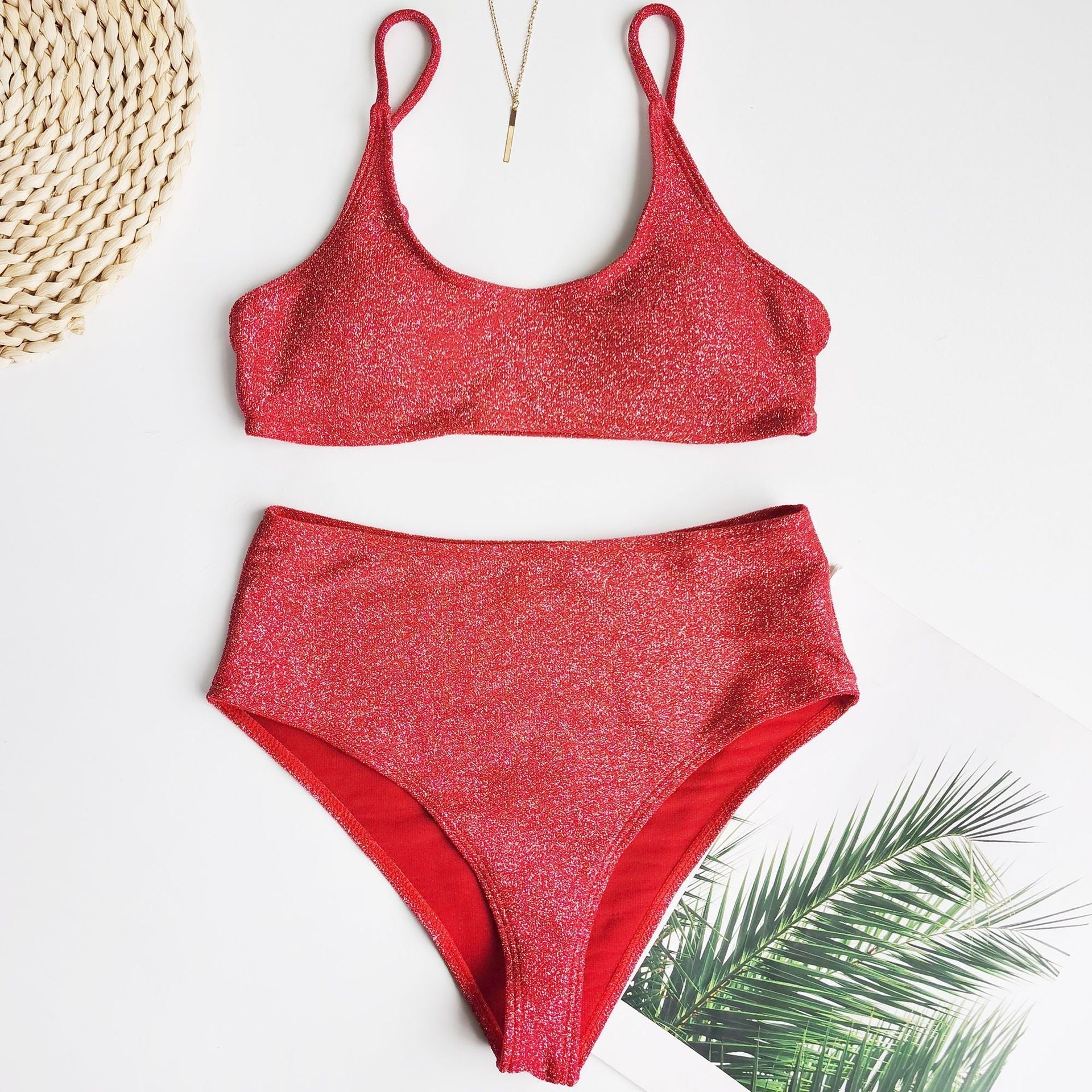 Trendy Bikini Split Swimsuit - Stylish Swimwear for Summer Fun - Aqova