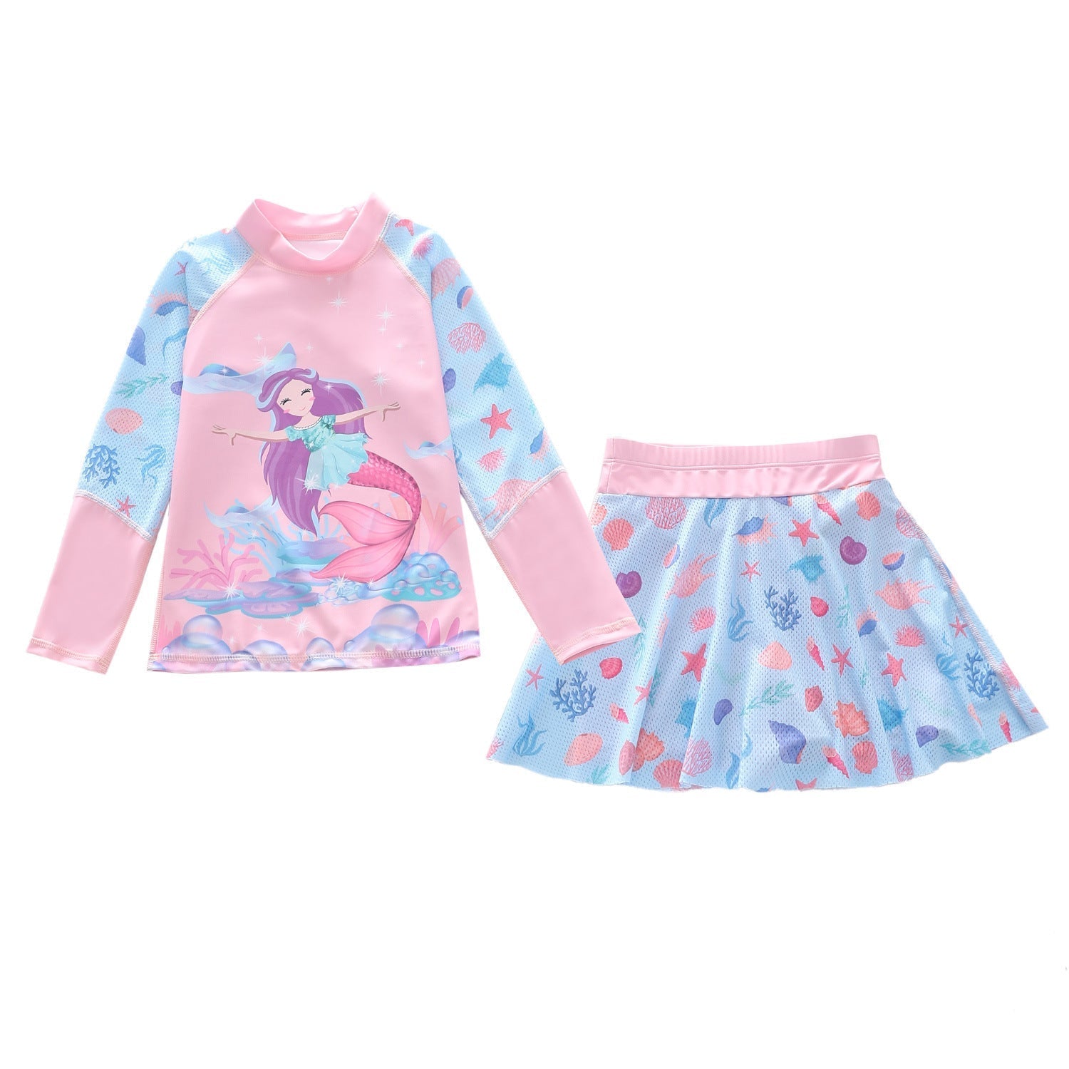 Trendy Children's Split Skirt Swimsuit - Comfortable & Stylish Swimwear - Aqova