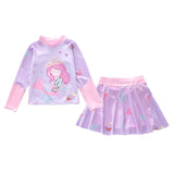 Trendy Children's Split Skirt Swimsuit - Comfortable & Stylish Swimwear - Aqova