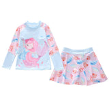 Trendy Children's Split Skirt Swimsuit - Comfortable & Stylish Swimwear - Aqova