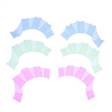 Unisex Silicone Swim Hand Paddles - Frog Type Flippers for Beginners - Aqova