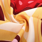 Velvet Chiffon Beach Towel & Yoga Mat - 145 CM Diameter, Soft Comfort - Aqova