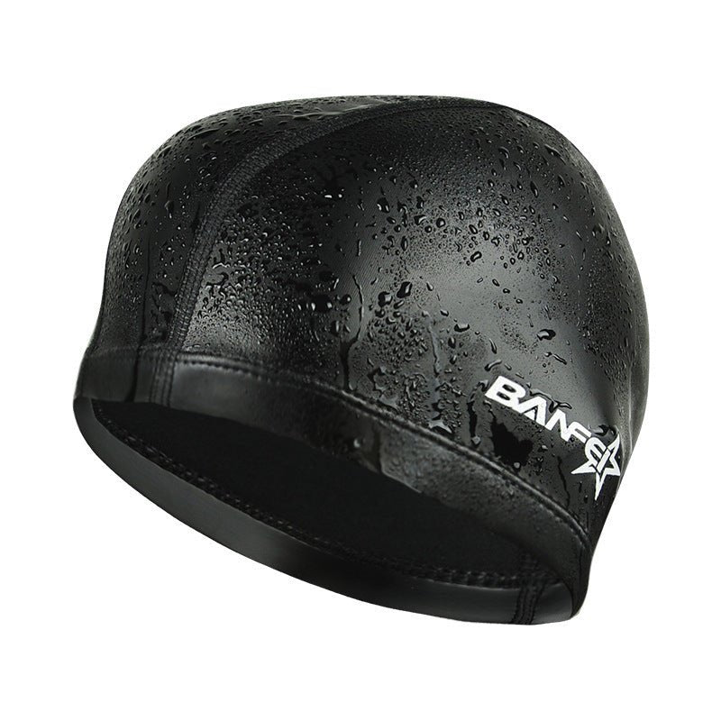 Waterproof Swimming Cap - Durable PU Coating for Ultimate Comfort - Aqova