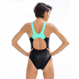 Women's Black One-Piece Swimsuit - Stylish Swimwear for All Sizes and Perfect Fit - Aqova